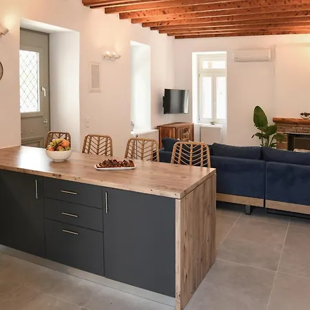 Villa Andros Neoclassical Np1926 With Private Pool Steniaí