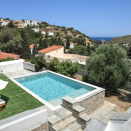 Andros Neoclassical Np1926 With Private Pool *