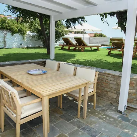 Andros Neoclassical Np1926 With Private Pool Villa