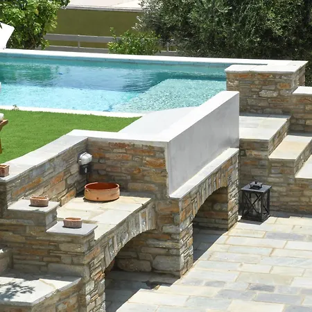 Andros Neoclassical Np1926 With Private Pool Villa *