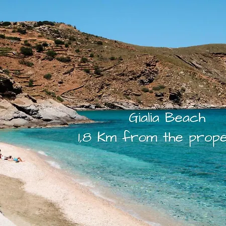 Andros Neoclassical Np1926 With Private Pool Steniaí