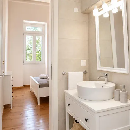 Andros Neoclassical Np1926 With Private Pool Stenies