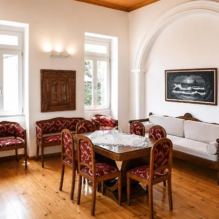 Andros Neoclassical Np1926 With Private Pool Stenies