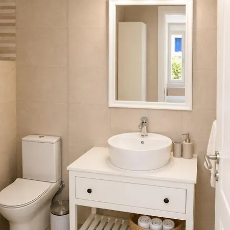 Andros Neoclassical Np1926 With Private Pool Stenies