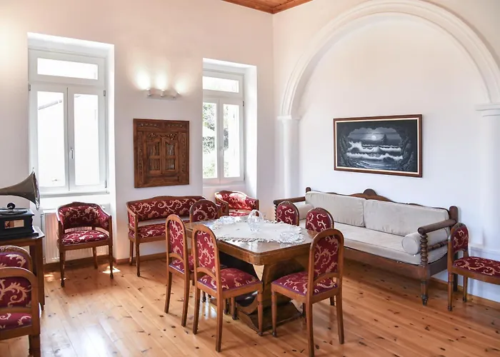 Villa Andros Neoclassical Np1926 With Private Pool Stenies