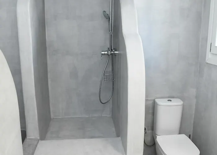 Andros Neoclassical Np1926 With Private Pool Stenies