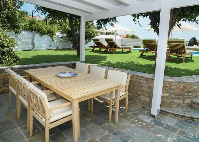 Andros Neoclassical Np1926 With Private Pool Villa