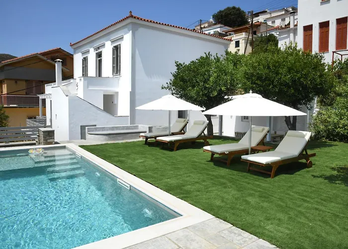 Andros Neoclassical Np1926 With Private Pool