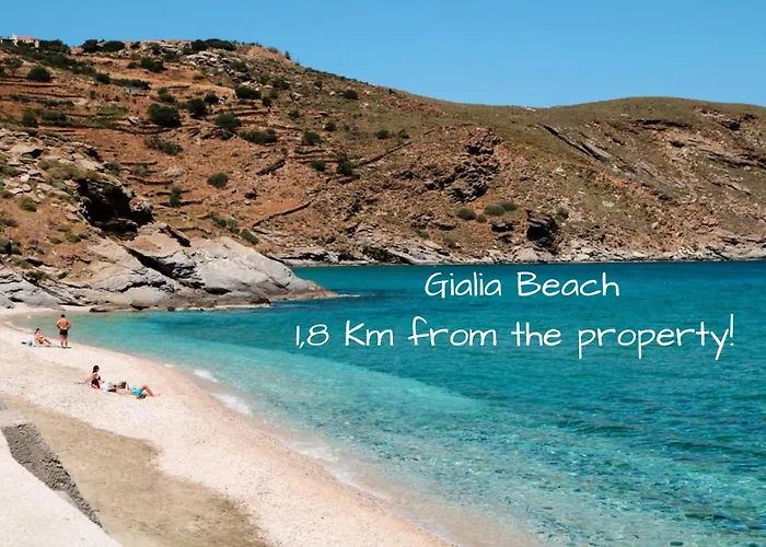 Andros Neoclassical Np1926 With Private Pool Steniaí